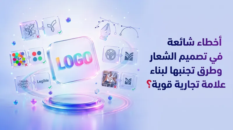 أخطاء كارثية في تصميم الشعارات ستجعل العملاء يهربون منك!