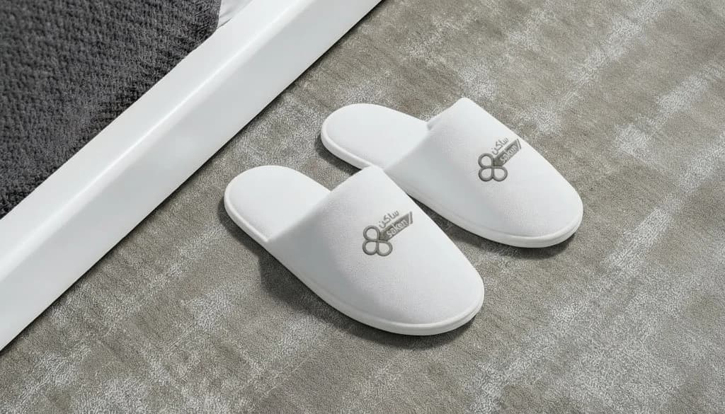 تصميم خف وأحذية الغرف الفندقية الفاخرة Room Slippers - ساكن